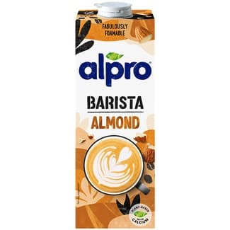 Bebida de almendra Barista 100% vegetal especial para café brik 1 l - Alpro