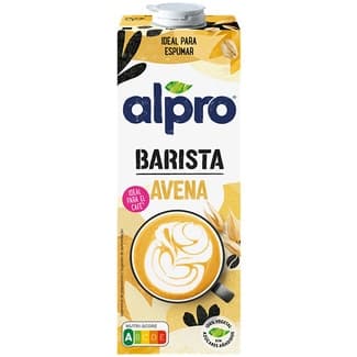 Bebida de avena Barista 100% vegetal especial para café brik 1 l - Alpro