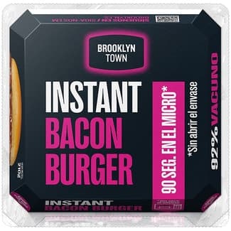 Hamburguesa con bacon envase 210 g - Brooklyn Town
