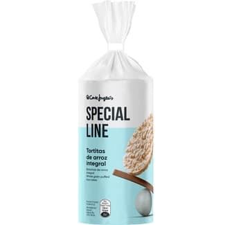 Tortitas de arroz integral sin gluten bolsa 130 g - Special Line El Corte Ingles