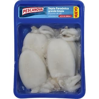 Sepia grande limpia bandeja 350 g - Pescanova