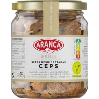 Setas deshidratadas CEPS frasco 15 g - Aranca