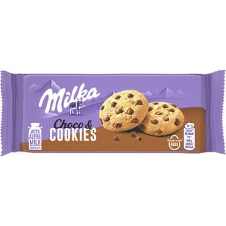Choco cookies paquete 135 g - Milka