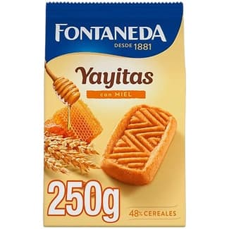 Galletas hechas con miel paquete 250 g - Fontaneda Yayitas