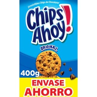 Galletas con pepitas de chocolate envase ahorro estuche 400 g - Chips Ahoy