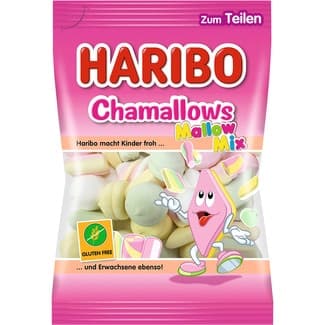 Chamallows Mix nubes surtidas sin gluten bolsa 175 g - Haribo