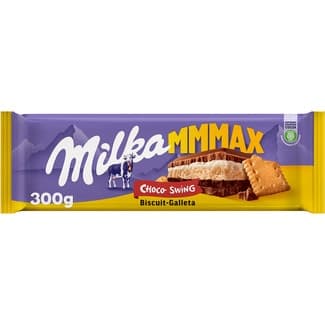 MMMAX Choco-Swing chocolate con galleta tableta 300 g - Milka