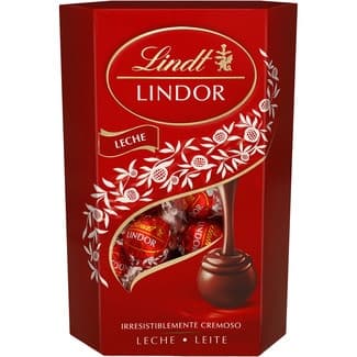 Bombones de chocolate con leche estuche 200 g - Lindt Lindor