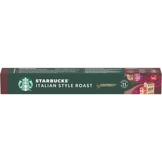 Café espresso intensidad 11 Italian Style estuche 10 cápsulas cápsulas compatibles con máquinas Nespresso - Starbucks