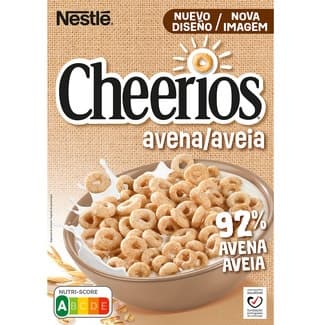 Cereales de desayuno con 90% avena integral estuche 300 g - Nestle Cheerios