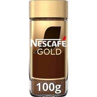 Café soluble arábica intensidad 7 frasco 100 g - Nescafe Gold
