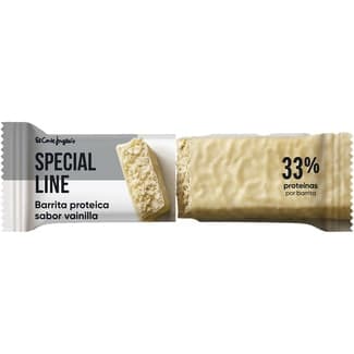 Barrita proteica de sabor vainilla unidad 35 g - Special Line El Corte Ingles