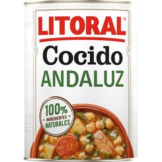 Cocido andaluz lata 425 g - Litoral
