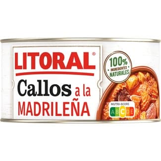 Callos a la madrileña sin gluten lata 370 g - Litoral