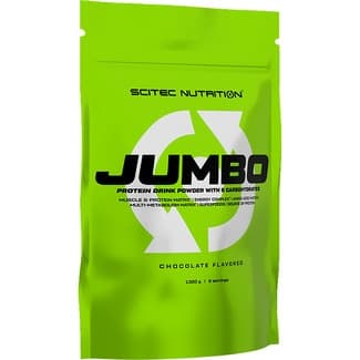 Proteína en polvo con 6 carbohidratos Jumbo sabor chocolate bolsa 1,320 kg - Scitec Nutrition