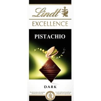 Chocolate negro con pistacho tableta 100 g - Lindt Excellence