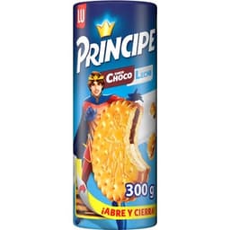 Galletas rellenas de chocolate blanco y negro paquete 300 g - Principe