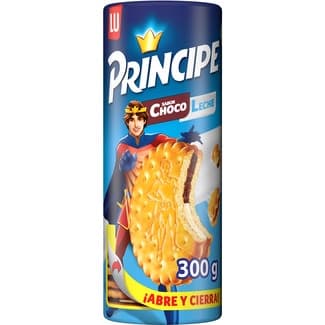 Galletas rellenas de chocolate blanco y negro paquete 300 g - Principe