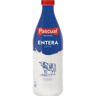Leche entera botella 1,5 l - Pascual