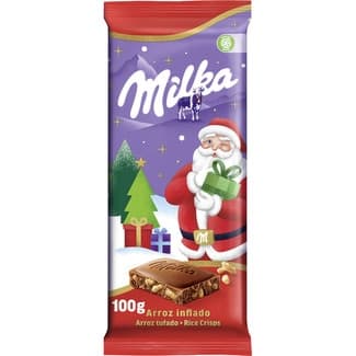 Turrón de chocolate crujiente con arroz trufado tableta 100 g - Milka
