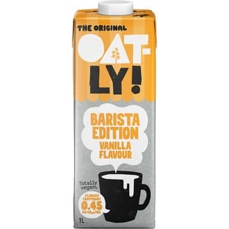 Barista Edition bebida de avena sabor vainilla vegana brik 1 l - Oatly