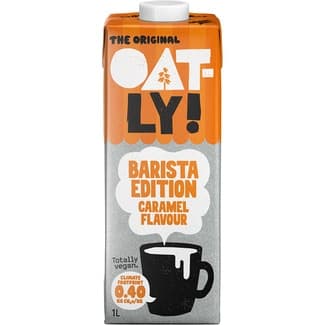 Barista Edition bebida de avena sabor caramelo vegana brik 1 l - Oatly