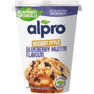Big Pot especialidad vegetal de soja sabor a muffin de arándanos envase 400 g - Alpro