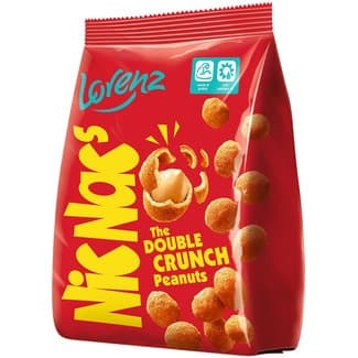 Nic Nacs cacahuetes recubiertos de sal bolsa 125 g - Lorenz