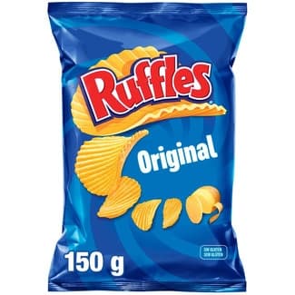 Patatas fritas onduladas sabor Original Sin Gluten bolsa 150 g - Ruffles