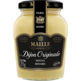 Mostaza blanca de Dijon tarro 215 g - Maille