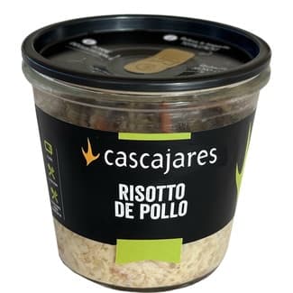 Risotto de pollo tarro 300 g - Cascajares