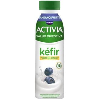 Kéfir con arándanos para beber botella 280 g - Danone Activia