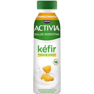 Kéfir sabor mango para beber botella 280 g - Danone Activia