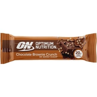 On barrita de proteínas sabor choco-brownie sin azúcar añadido unidad 65 g - Optimum Nutrition