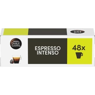 Café espresso intenso formato ahorro pack 3 estuches 16 cápsulas - Nescafe Dolce Gusto