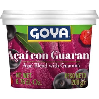 Postre refrescante con pulpa de acaí y guaraná tarrina 200 ml - Goya