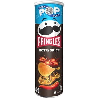 Aperitivo frito de patata sabor Hot & Spicy lata 185 g - Pringles