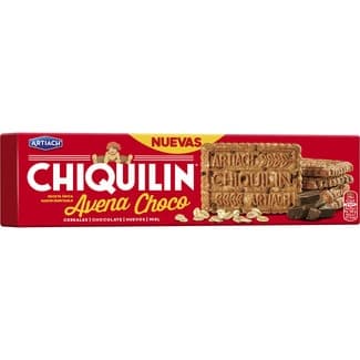 Galletas avena & chocolate paquete 180 g - Artiach Chiquilin