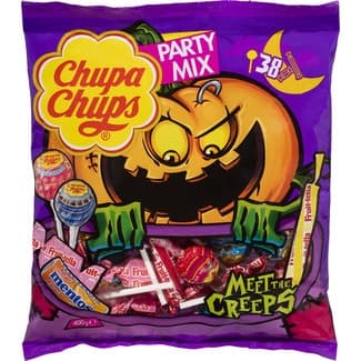 Party Mix caramelos surtidos Meet the Creeps de Halloween bolsa 400 g - Chupa Chups