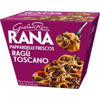 Parppadelle fresco ragú toscano 1 ración envase 357 g - Giovanni Rana