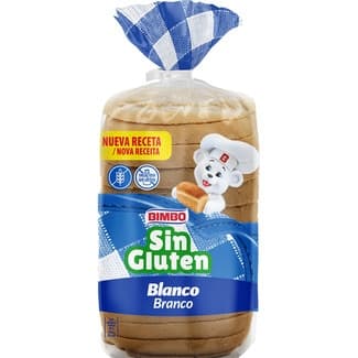 Pan de molde sin gluten y sin lactosa bolsa 375 g - Bimbo