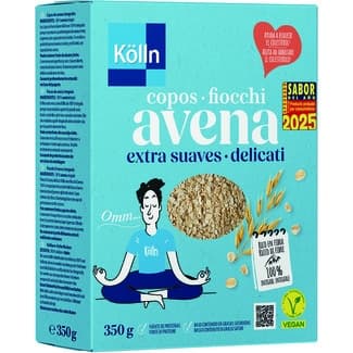 Copos de avena extra suaves paquete 350 g - Kolln