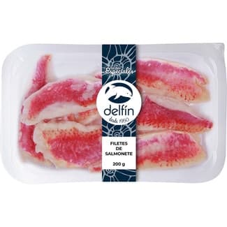 Filetes de salmonete sin piel bandeja 200 g - Delfin