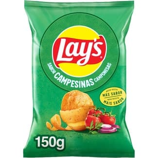 Patatas fritas sabor Campesinas bolsa 150 g - Lay's