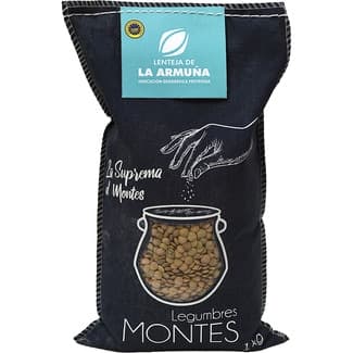 Lenteja extra IGP de la Armuña saco 1 kg - Montes