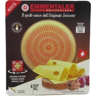 Queso emmental en lonchas envase 90 g - Emmentaler