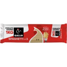 Espaguetis N.3 formato ahorro paquete 1 kg - Gallo