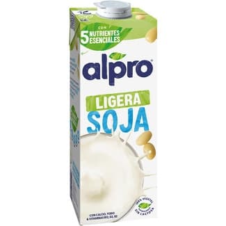 Bebida de soja ligera con calcio brik 1 l - Alpro