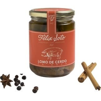 Lomo de cerdo en orza tarro 400 g - Felix Soto