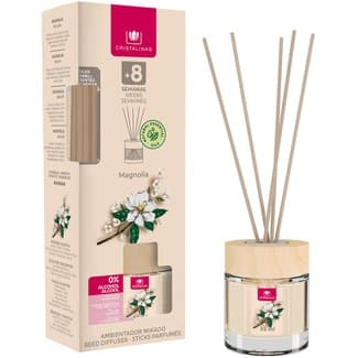 Ambientador mikado aroma magnolia envase 30 ml - Cristalinas